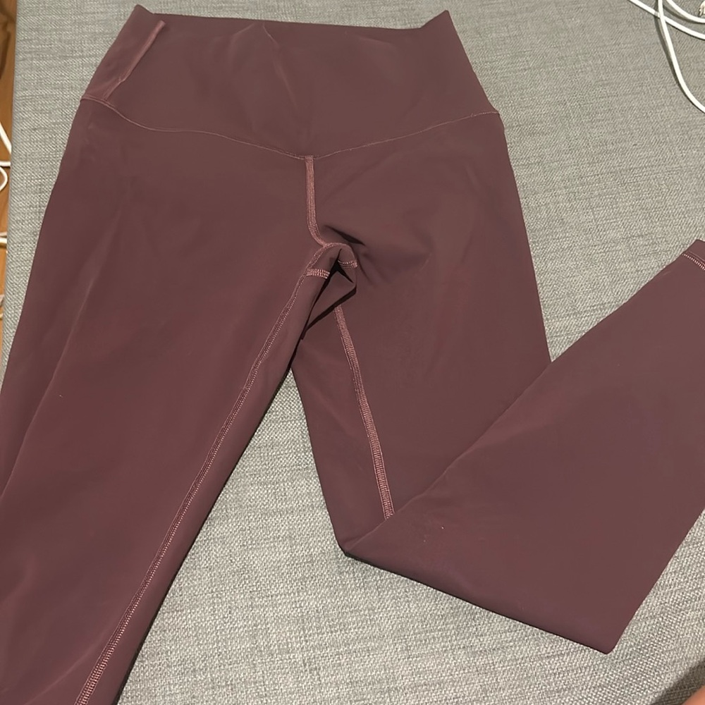 Purple lululemon align leggings